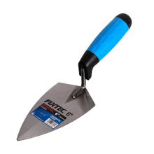 FIXTEC 6" 8" 10" Carbon Steel Float Brick Trowel Tools Bricklayer Trowel With Plastic Handle